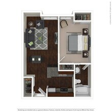 1x1M 202 floor plan