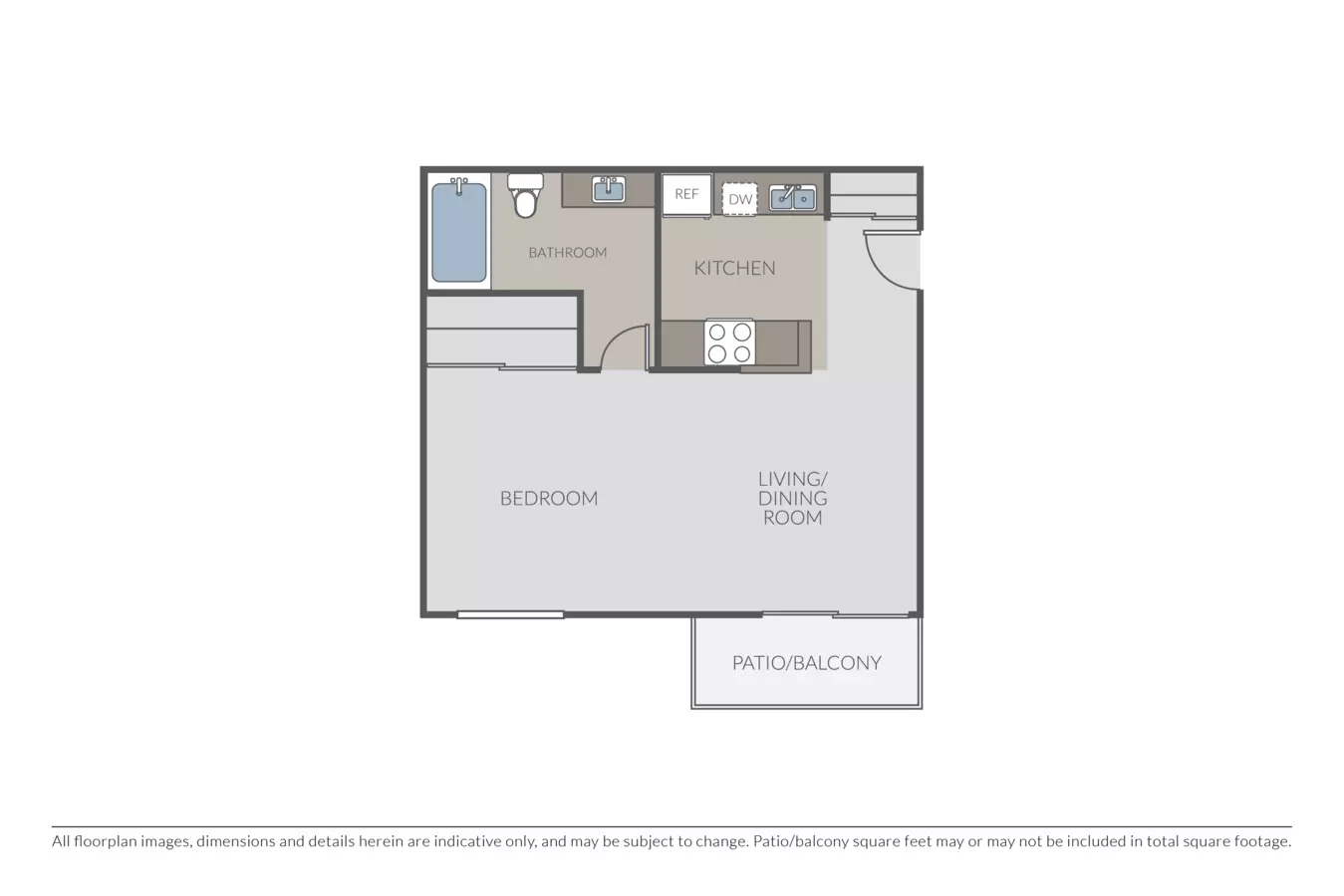 Unit E2097 E2097 floor plan