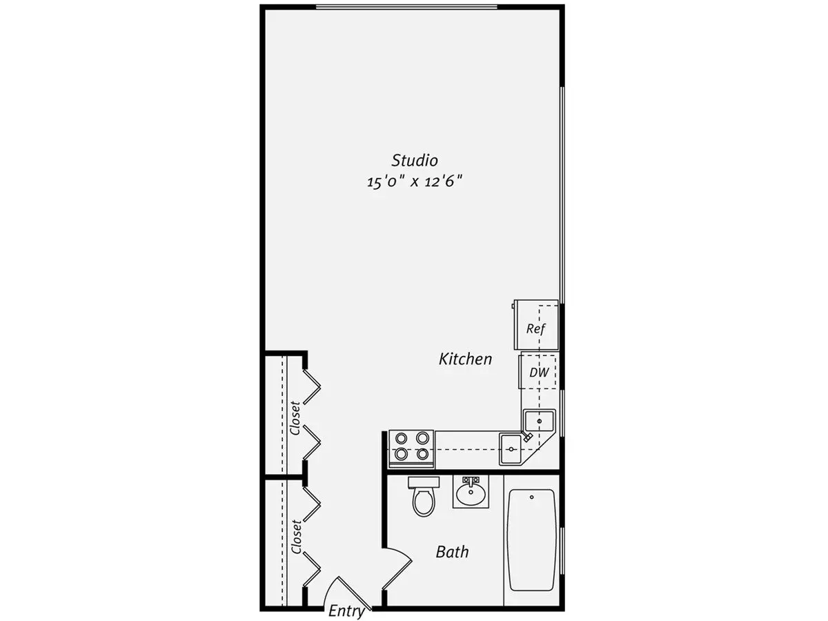Unit 2-8M 2-3M floor plan