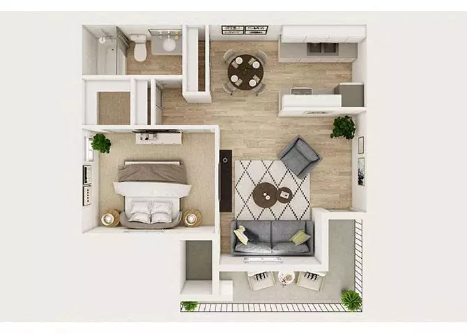 A1 025 025 floor plan