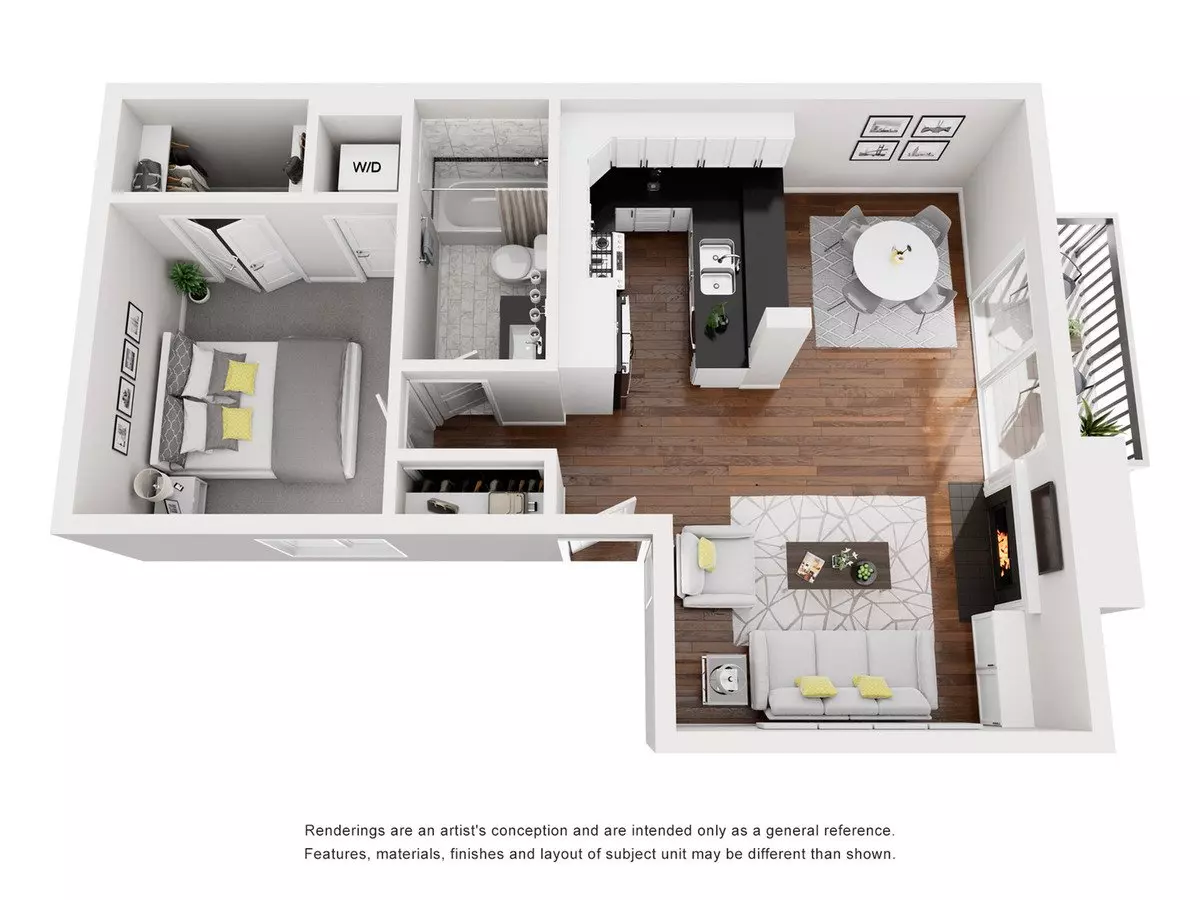 Unit K K floor plan