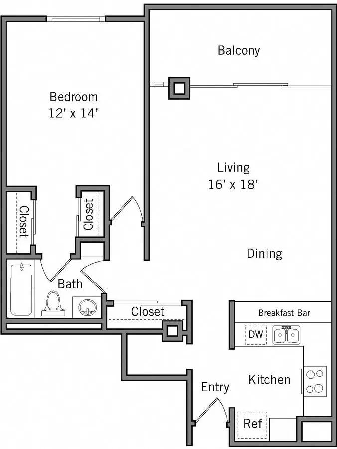 1A floor plan