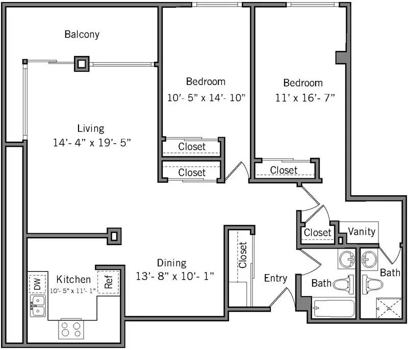 2F floor plan