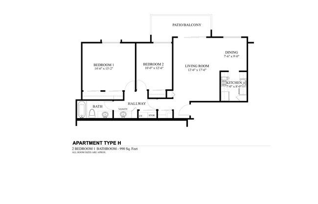 H B-101 floor plan