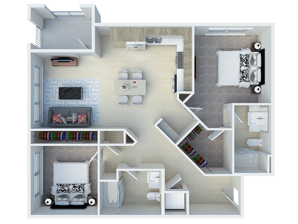 2K 130 floor plan