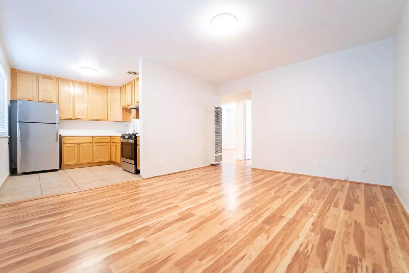 2 Beds, 1 Bath Model floor plan