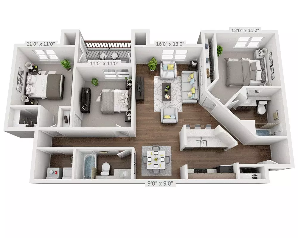 Unit 4102 4102 floor plan