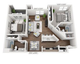 Unit 7318 7318 floor plan