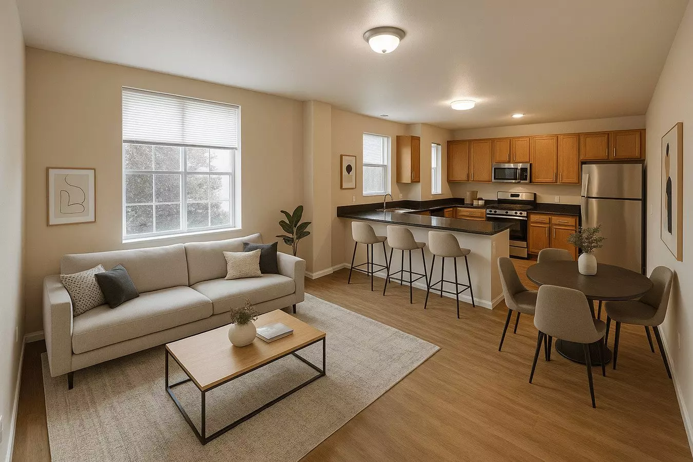 3 Beds • 2 Bath floor plan