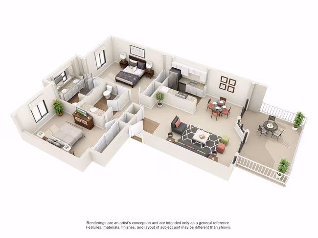 2x2 22F 22F floor plan