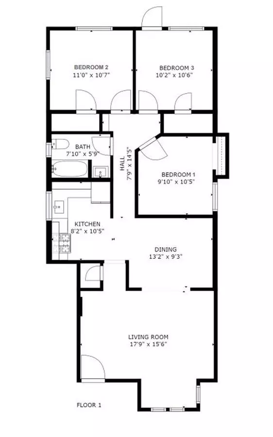 Unit - - floor plan