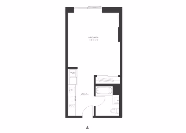 Studio • 1 Bath 1423 floor plan