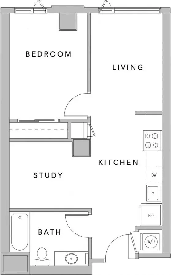 Unit 4-318 9-208 floor plan