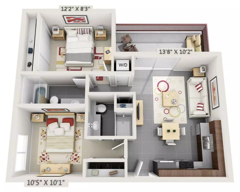 Unit 111 111 floor plan