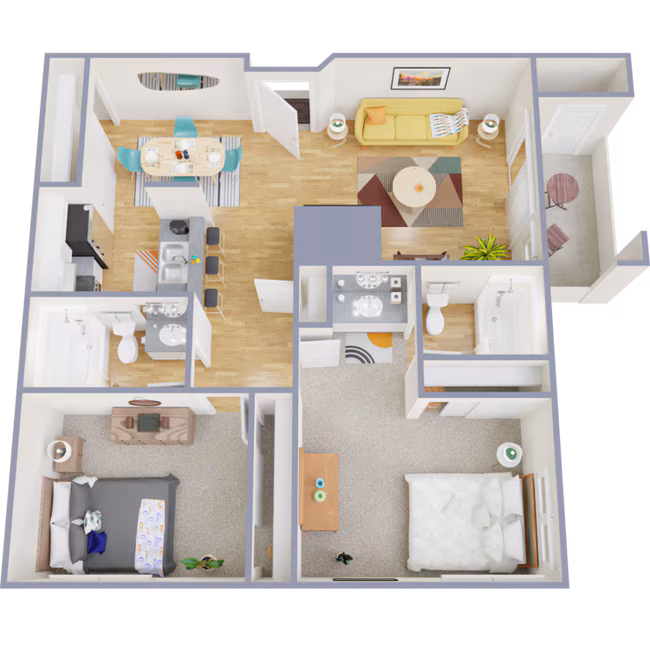 Unit A-102 A-102 floor plan