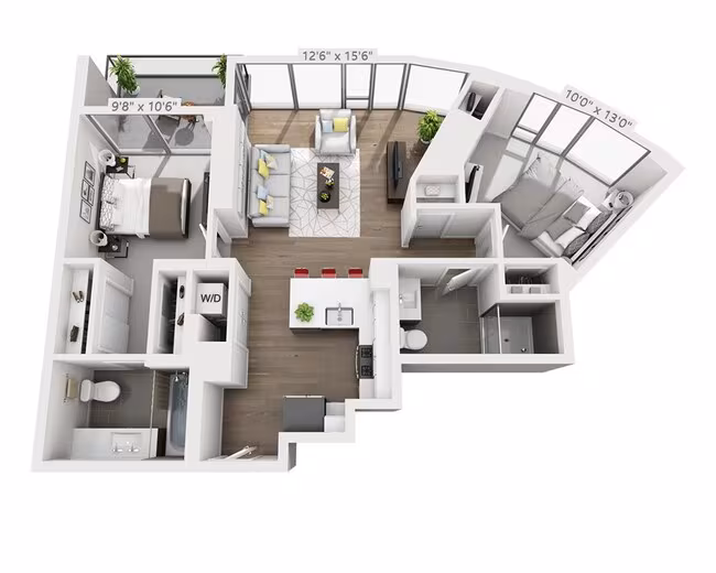 Unit 302 302 floor plan