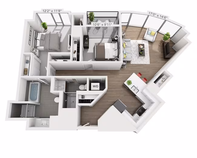 Unit STE 3806 STE 3806 floor plan