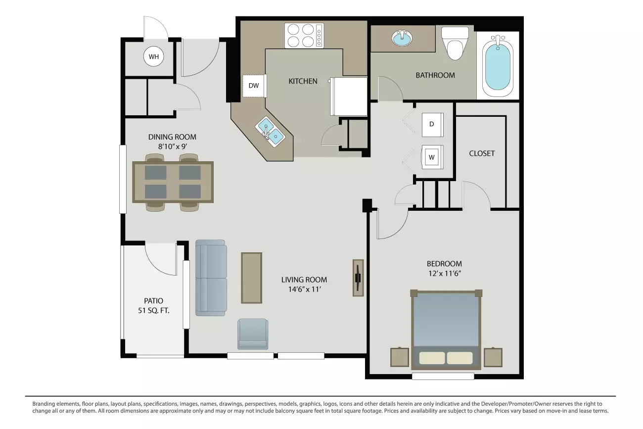 Unit CO04431 CO04431 floor plan