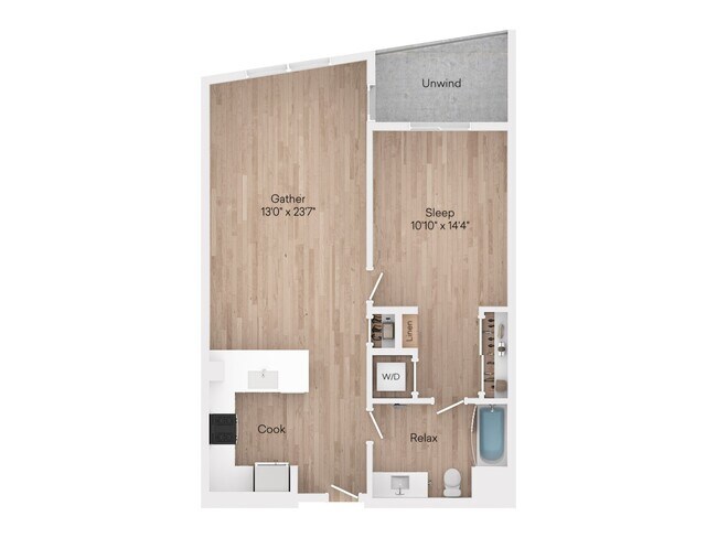 Gabriela 751 floor plan