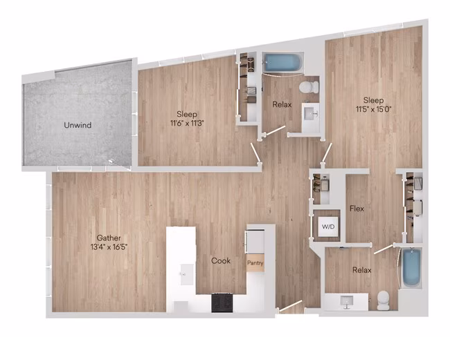 Reina 649 floor plan