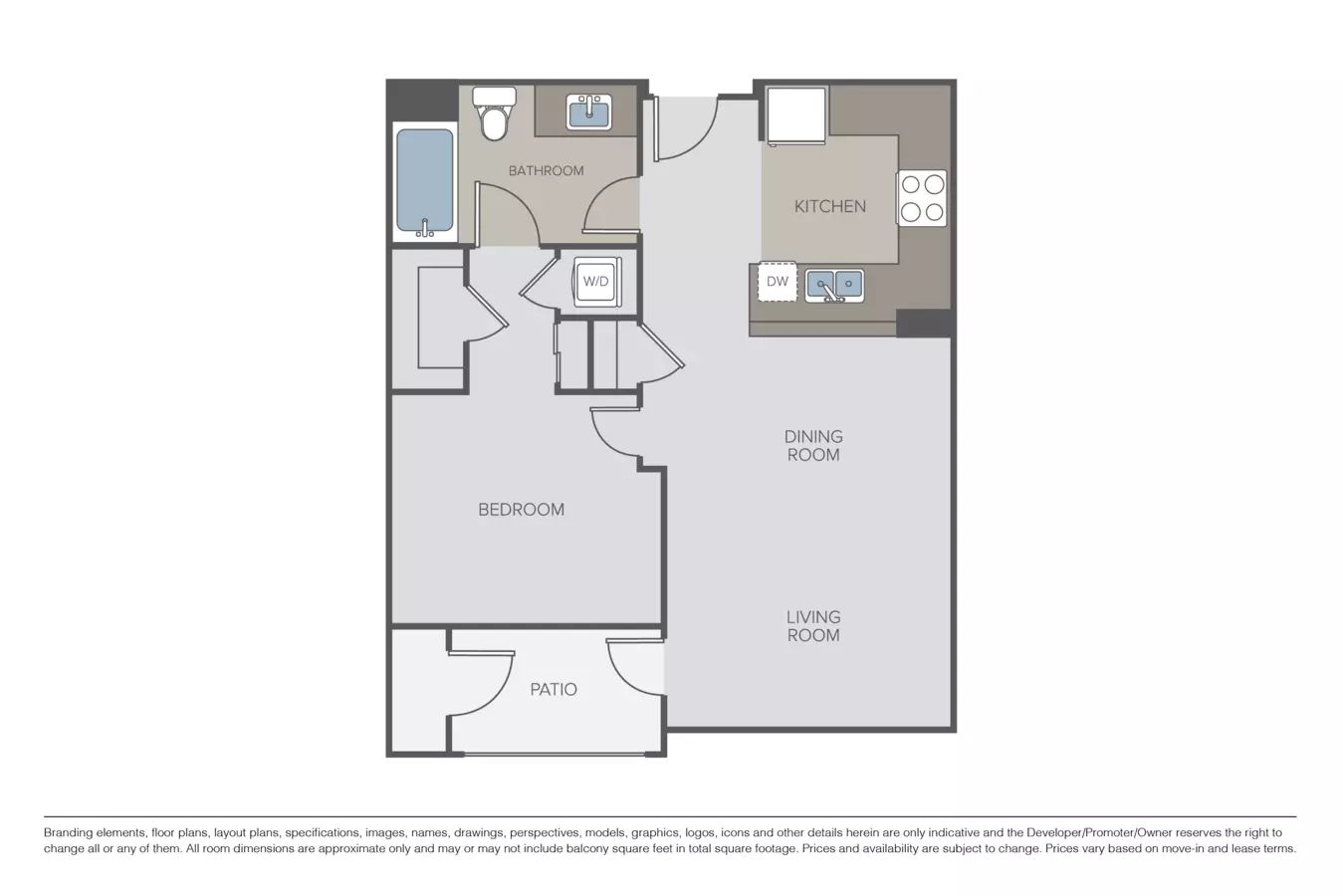 Unit B439 B439 floor plan