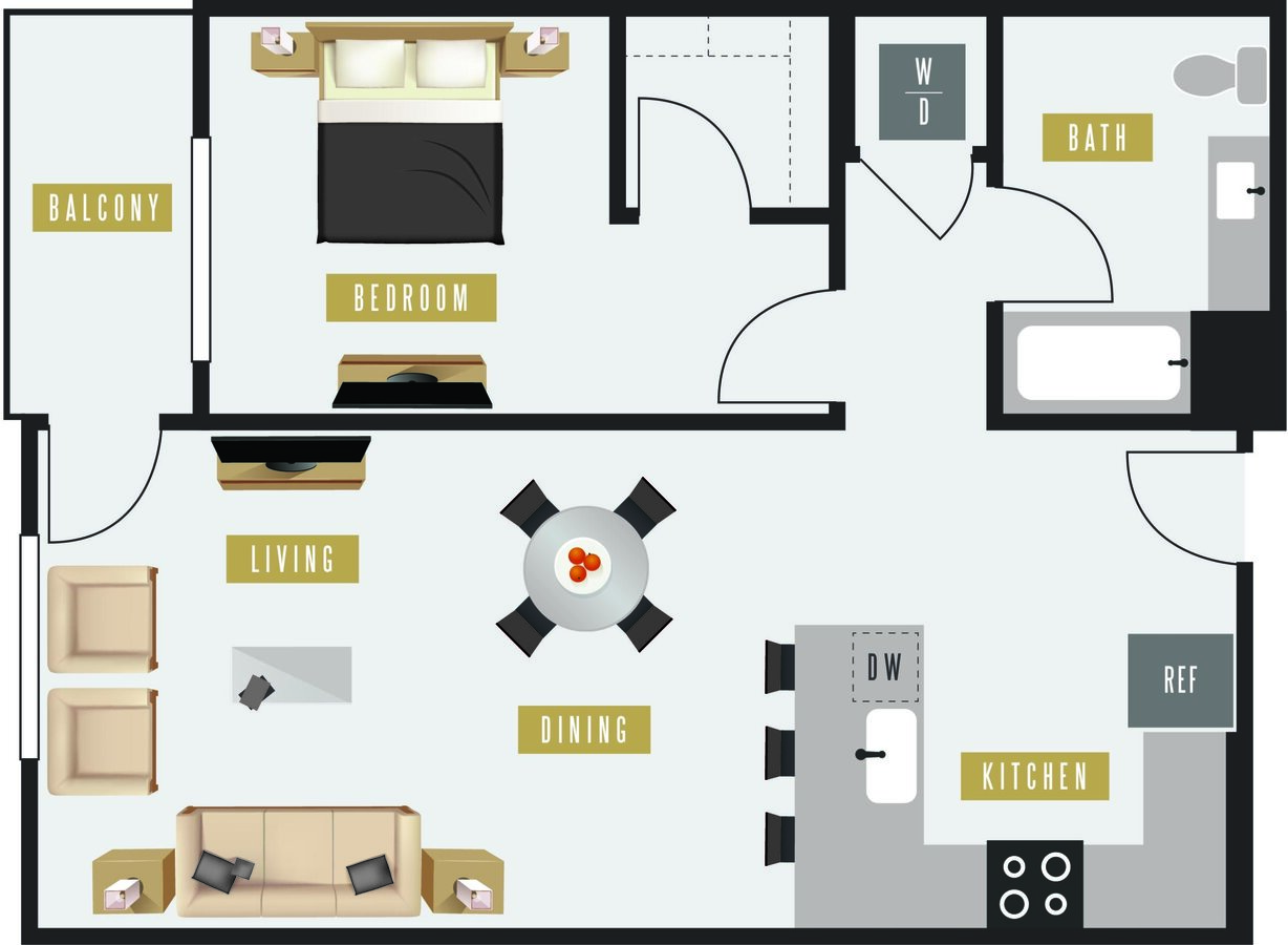 C6 (West Building) 306W floor plan
