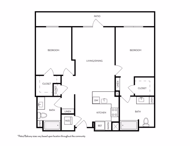 2x2d 0365 floor plan