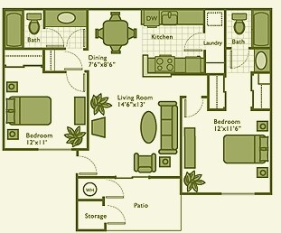 Winter 1412 floor plan