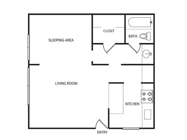Studio AUCQUP floor plan