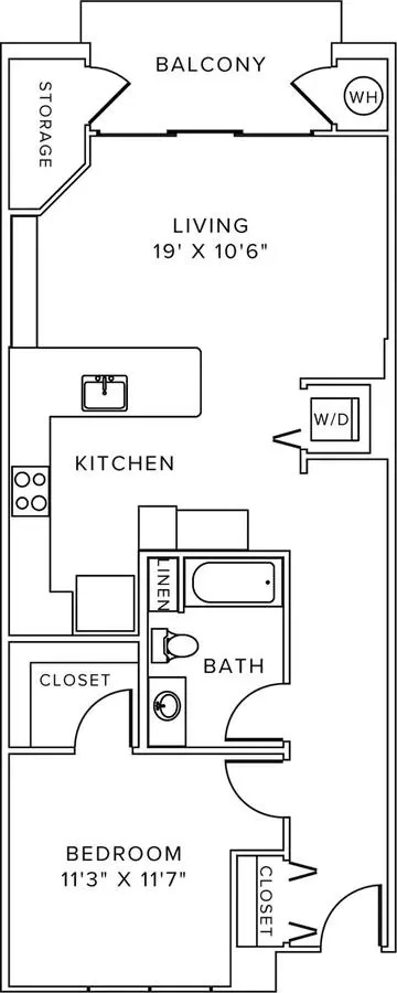 A04 0-410 floor plan