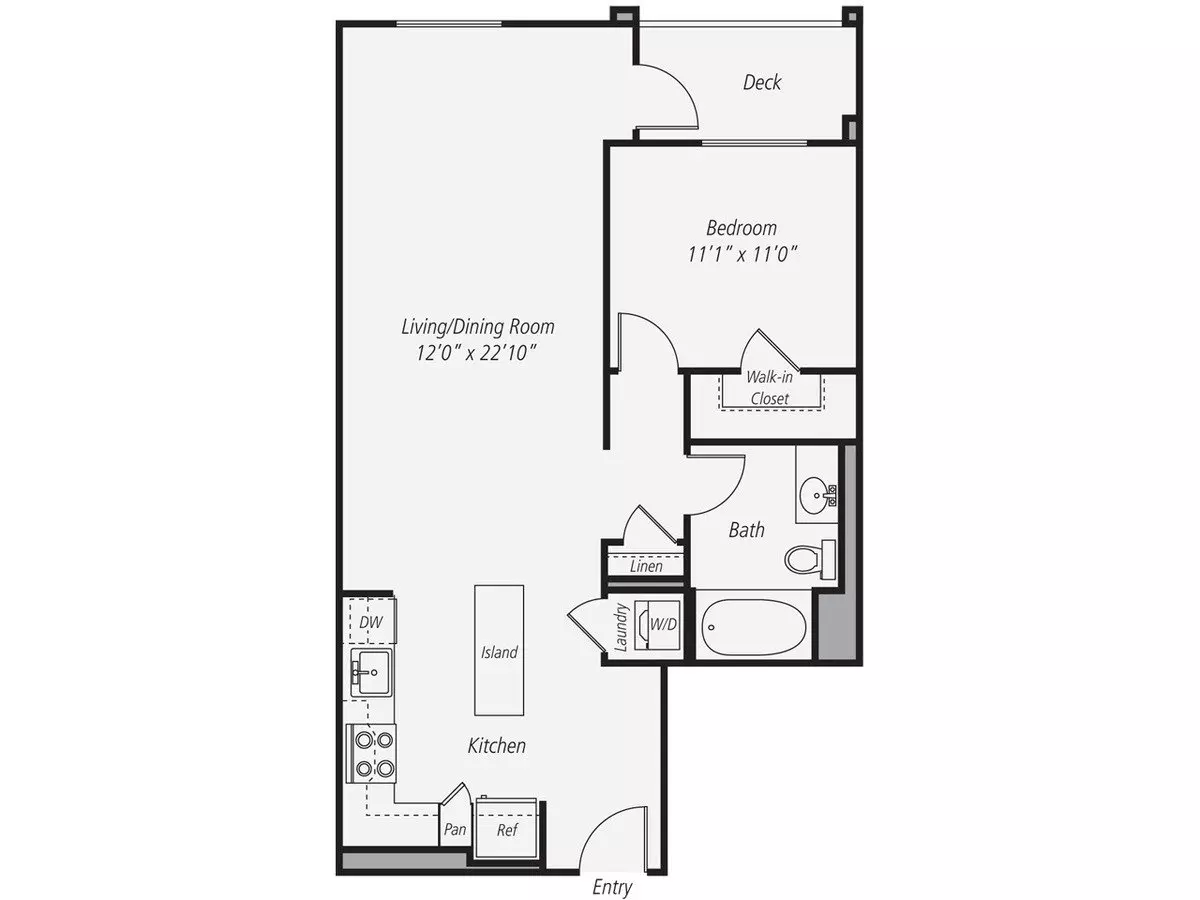 Unit 409 409 floor plan