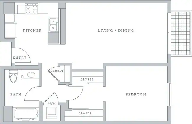 1H A307 floor plan