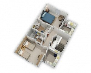 Unit 03201 03201 floor plan