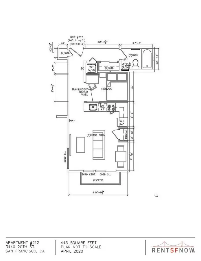 Unit - - floor plan