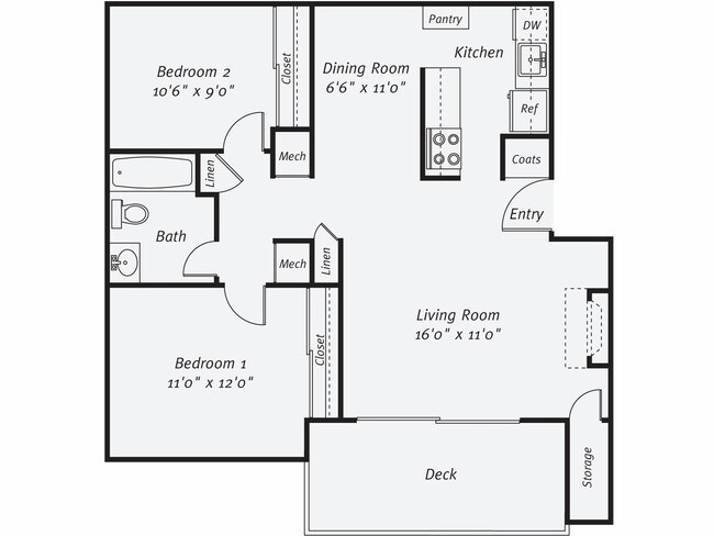 Unit 00E-017 00T-126 floor plan