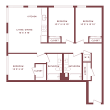 C1 462 floor plan