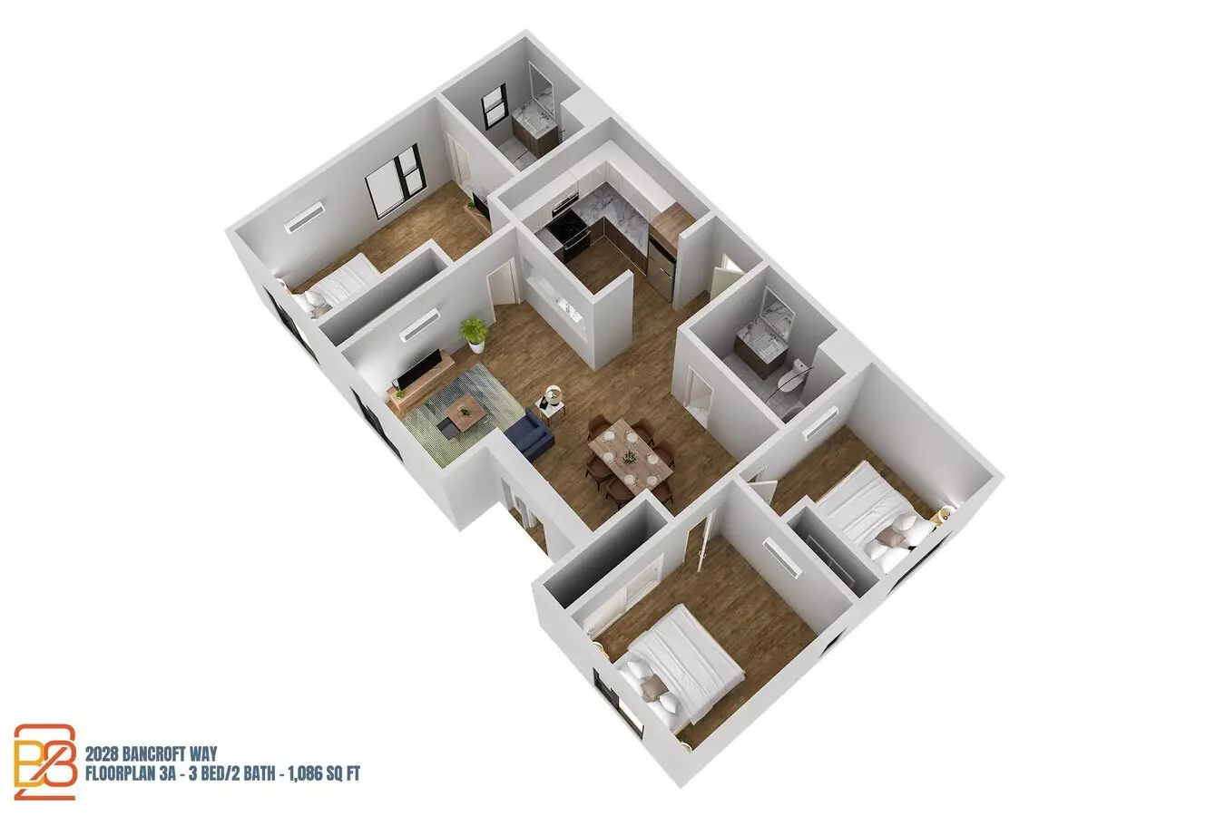 3A 603 floor plan