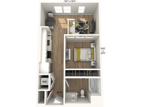 Unit - 00A-4060 floor plan