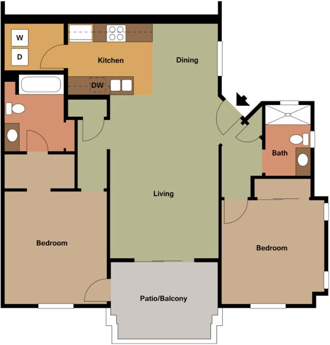 B2 *Two Months Free floor plan