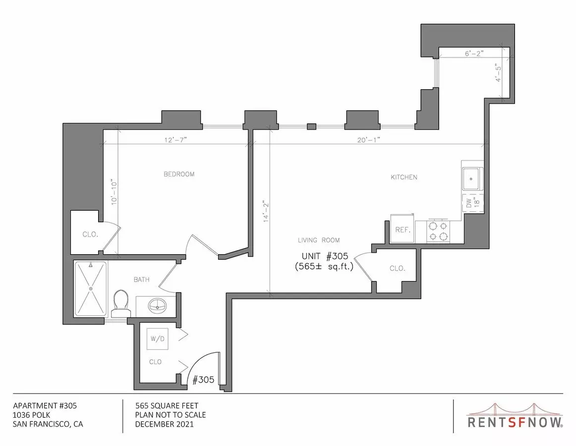 Unit - - floor plan