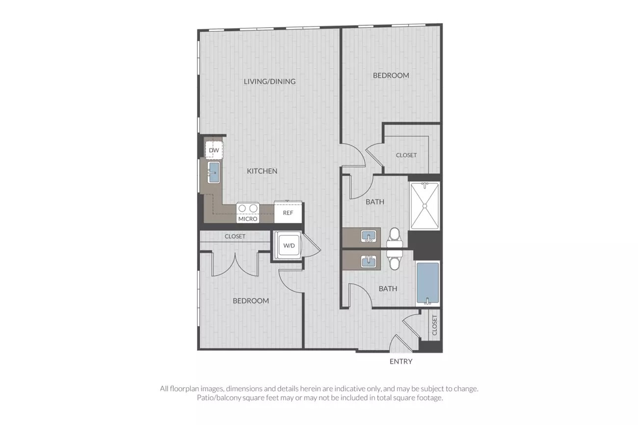 Unit C436 C436 floor plan