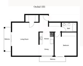 Orchid 218 floor plan
