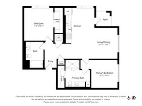 2B-1 3219 floor plan