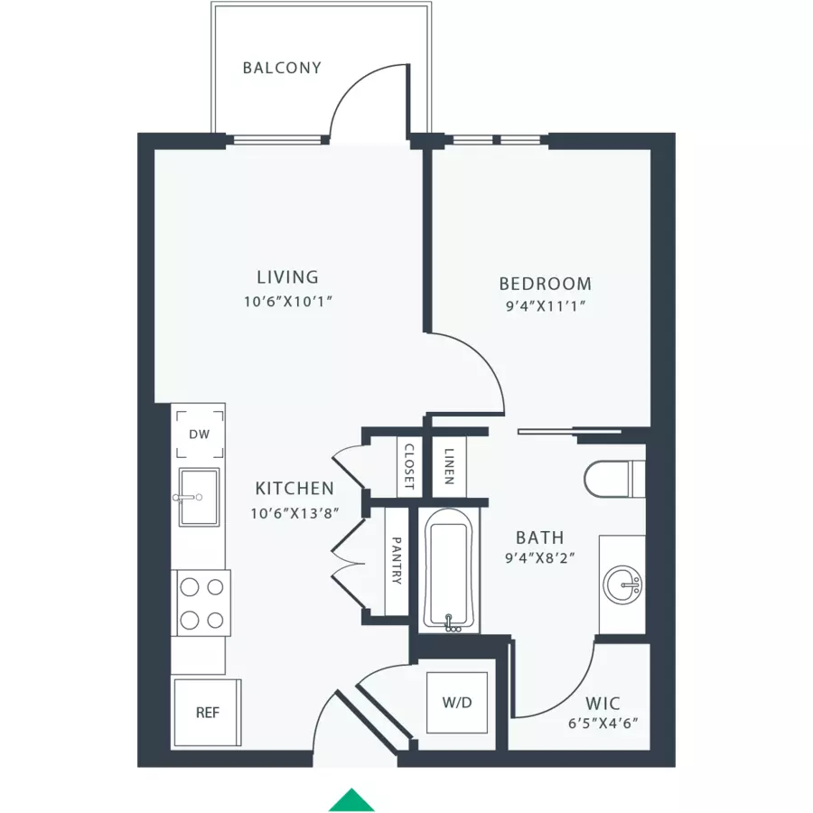 A1 floor plan