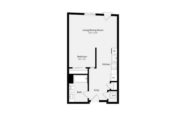 Studio 2304 2304 floor plan
