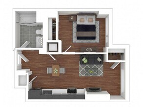 1-B 307 307 floor plan