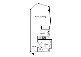 Studio floor plan
