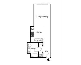 Studio floor plan