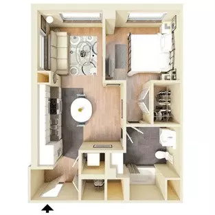 E 0308 0308 floor plan