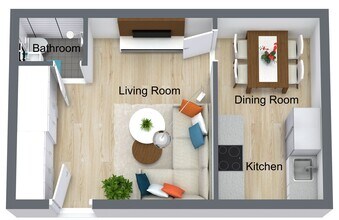 Studio floor plan